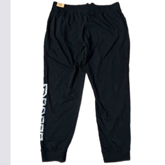 Victoria’s Secret Pink Logo Everyday Lounge Skinny Jogger Pants Black XLarge - Picture 2 of 5